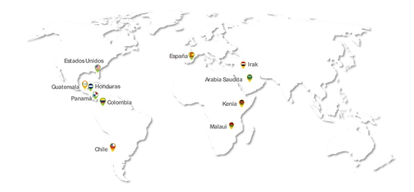 Mapa de alcance estratégico ISES